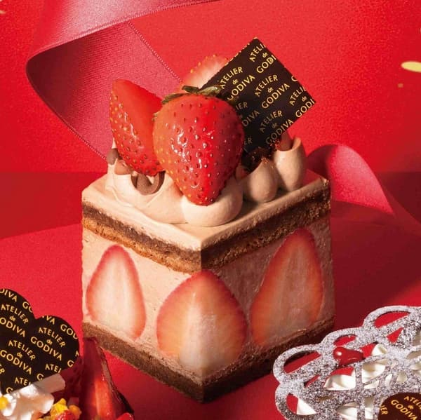 Atelier de Godiva Strawberry Chocolate Shortcake