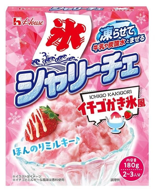 Shariiche Strawberry Kakigori Style