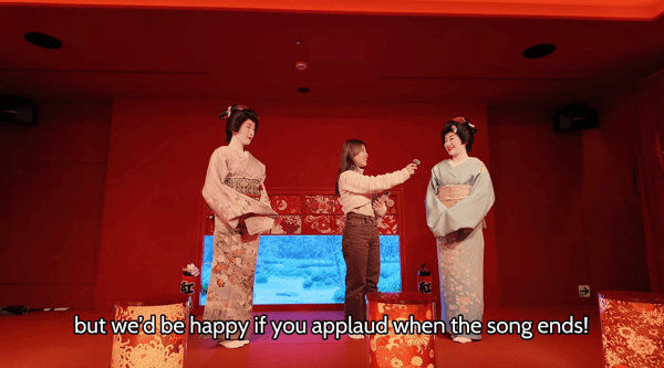 艺伎分享关于礼仪的技巧