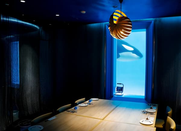 Interior del restaurante Ocean