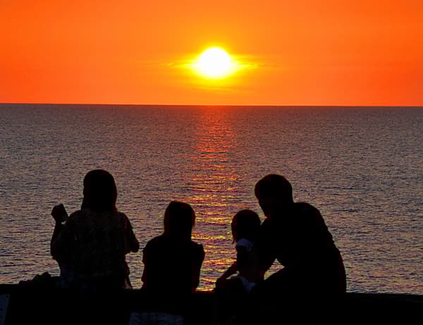 Sunset View from Umiterasu Nadachi