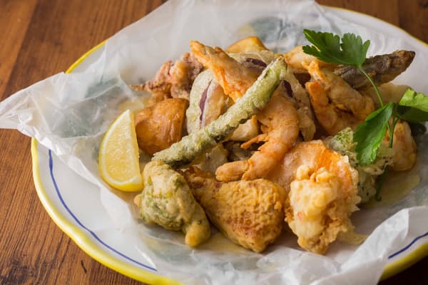 Kagoshima Seafood and Vegetables Naples-Style Fritto Misto