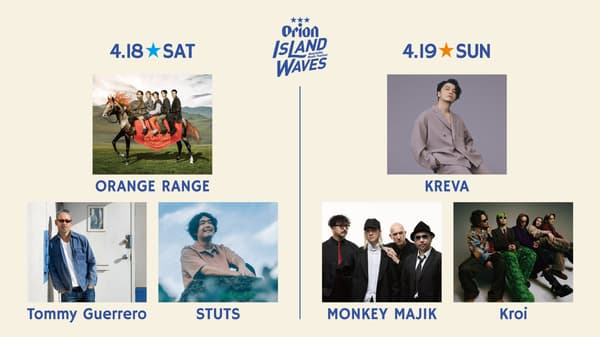 Orion Island Waves First Wave Artists (as of January 21, 2026)