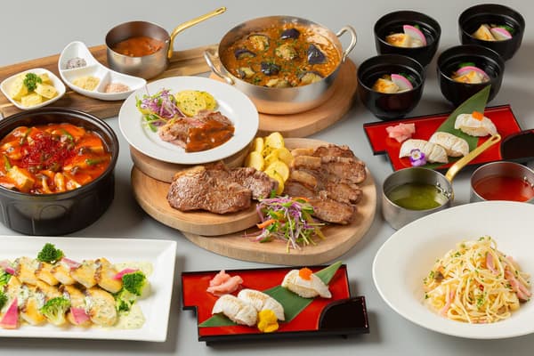 Cena 'Bufé de Cena de la Abundancia de Nagasaki y Delicias de Invierno'