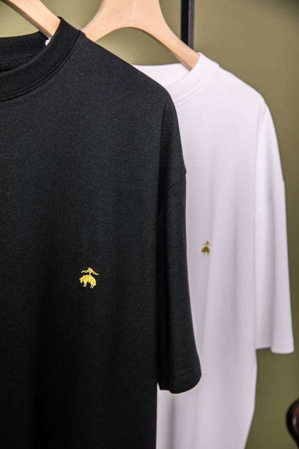 Anti Soaked® x Brooks Brothers 圆领宽松廓形T恤