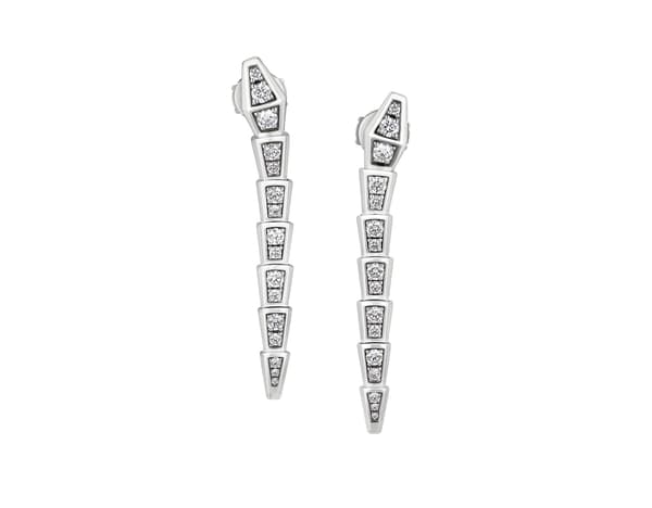 Serpenti Viper Earrings WG x DIA ¥3,102,000