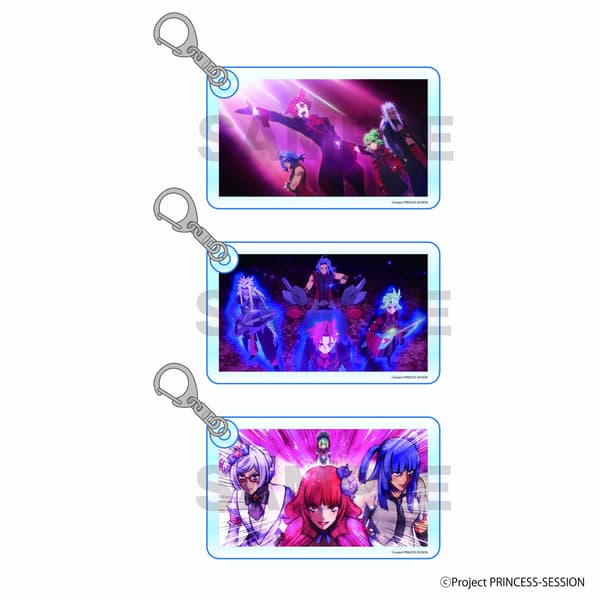 Trading Scene Acrylic Keychains