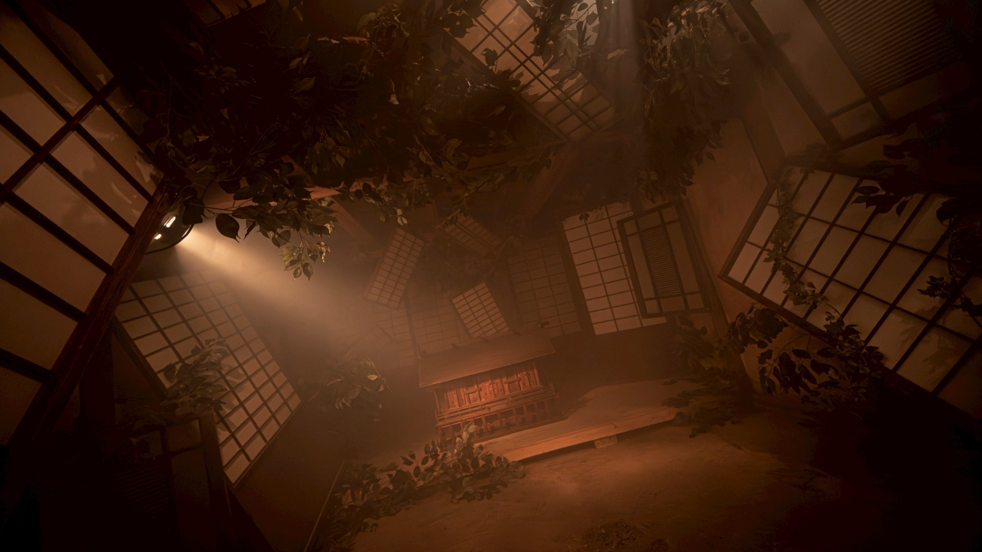 บรรยากาศสถานที่จัดงาน Immersive Restaurant Okami no Utage