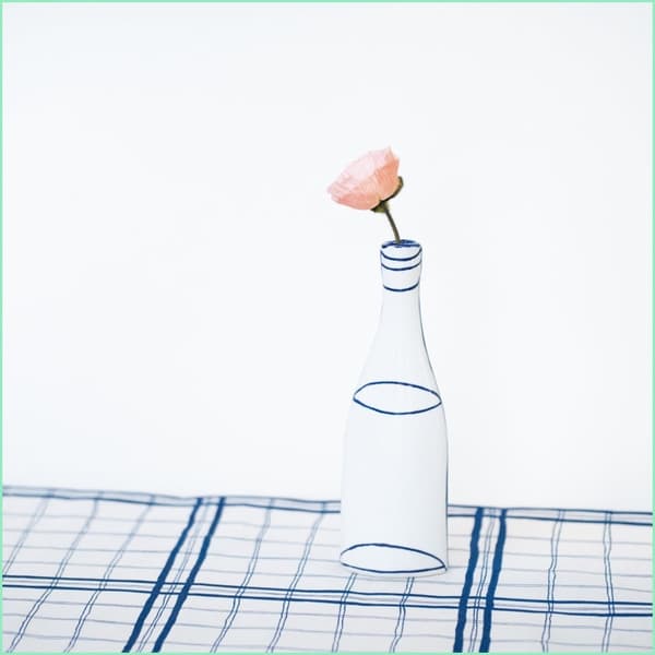 Vase Shaped Like a Bottle of Water — Seto