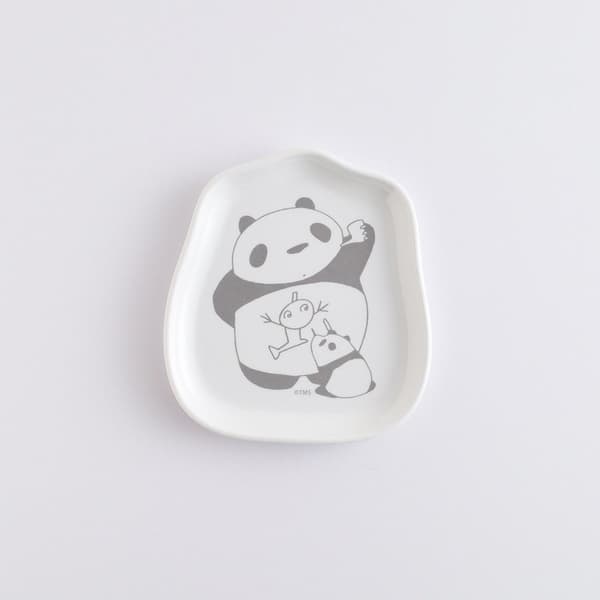 Bandeja troquelada con diseño de garabatos