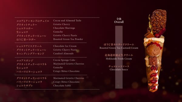 Specialite Japanese Crepe Cross-Section