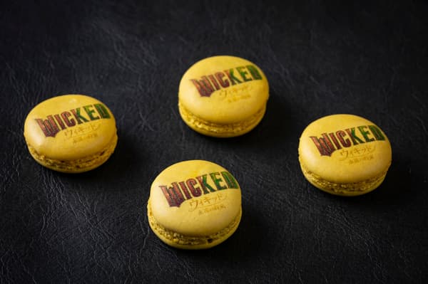 Wicked For Good Collaboration Macarons