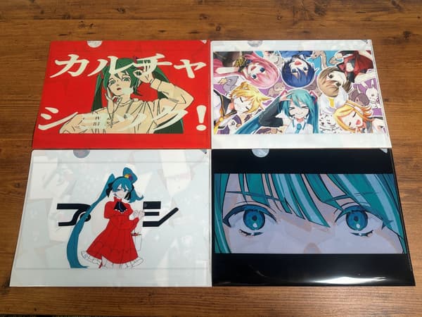 39ch A4 Clear File (4 Types)
