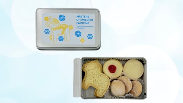 Lata de galletas original de FIKAFABRIKEN 2376 yenes (impuestos incluidos) *Cantidad limitada