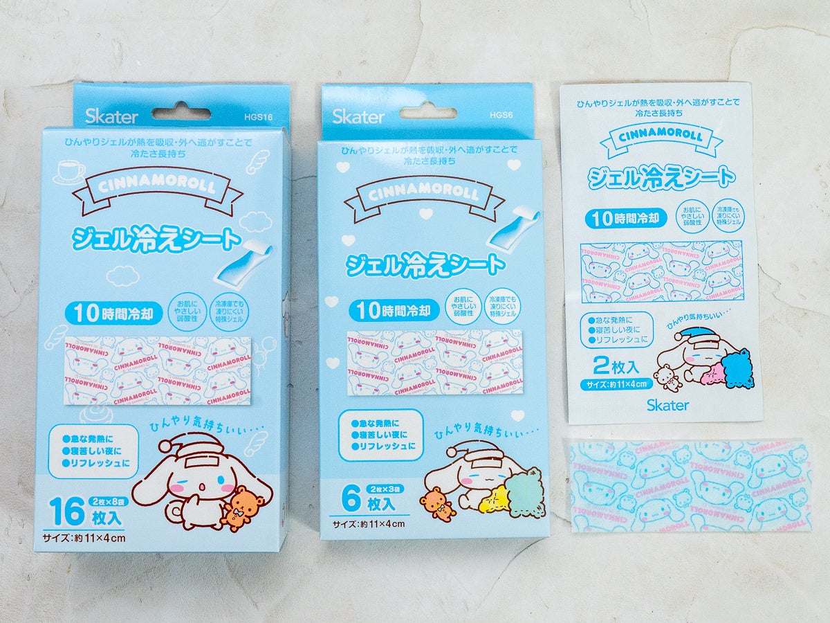 แผ่นเจลลดไข้ Cinnamoroll