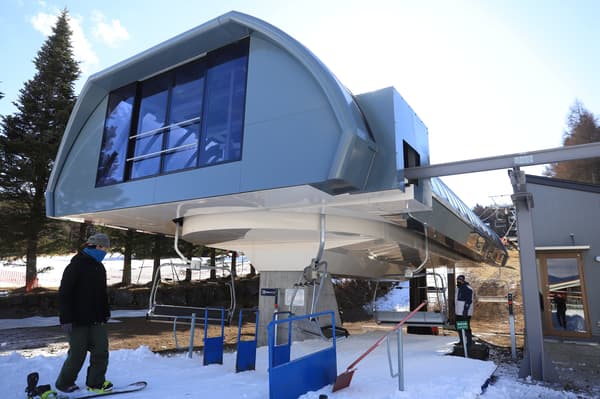 El ascensor cuádruple más rápido de Japón en Fujiten