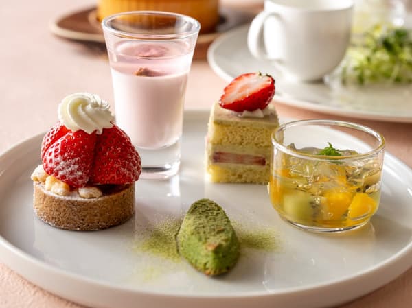 樱花虾挞的特写