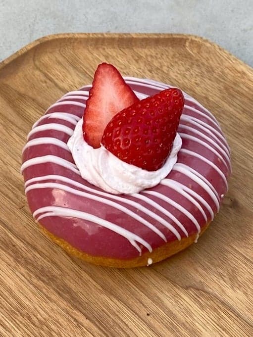 Mochi Raspberry Donut