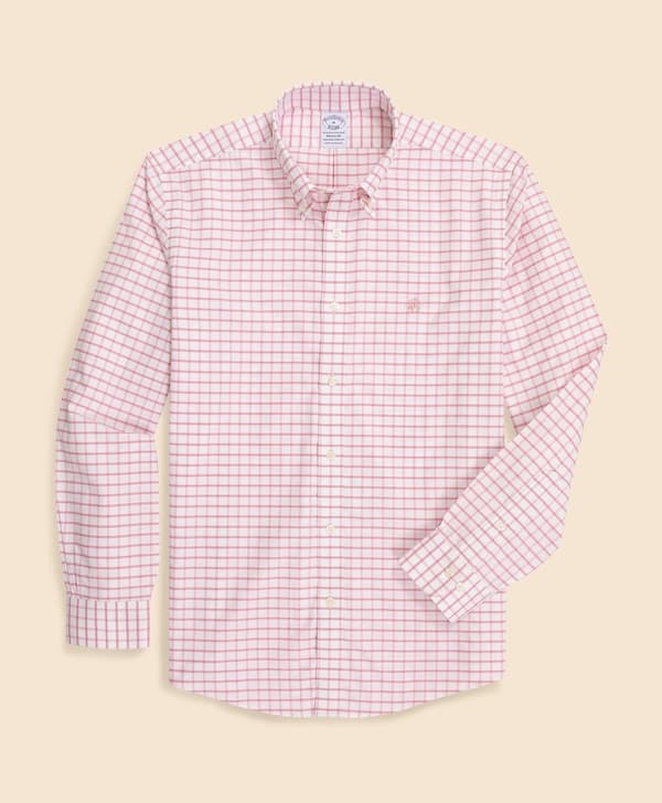 Non-Iron Stretch Oxford GF Logo Sports Shirt Regular Fit – Multi-Color