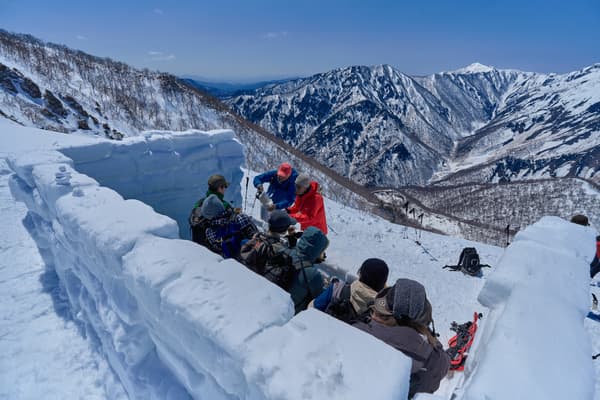 Taller de la Asociación de Guías de Montaña de Minakami