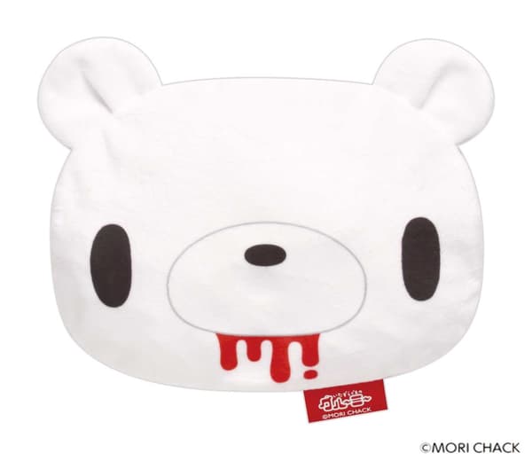 Fluffy Face Pouch - Polar