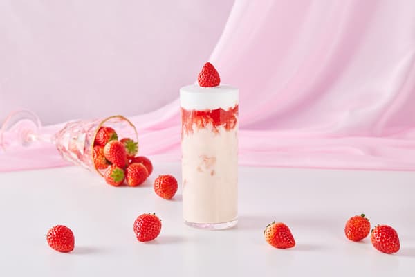 Strawberry Royal Milk Tea