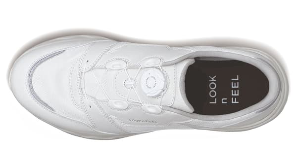 UNION TRAINER สีขาว มุมมองด้านบน