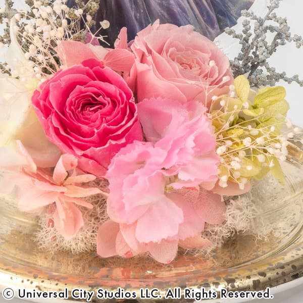 Detalle del arreglo de Glinda