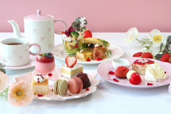 Afternoon tea spread