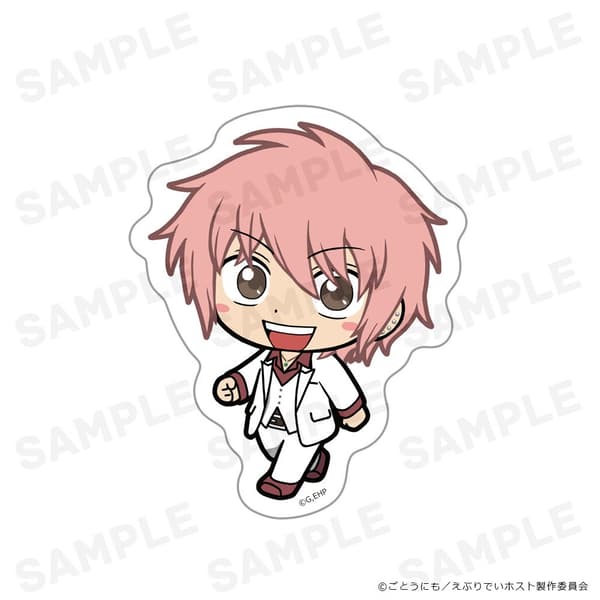 Everyday Host die-cut sticker featuring Koichi