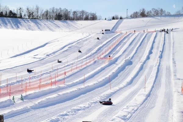Tube Sled 200m Course