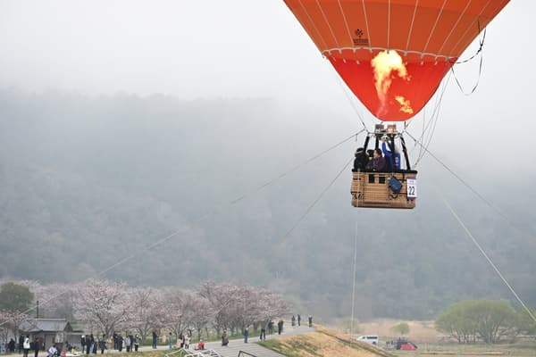 Tethered balloon ride experience