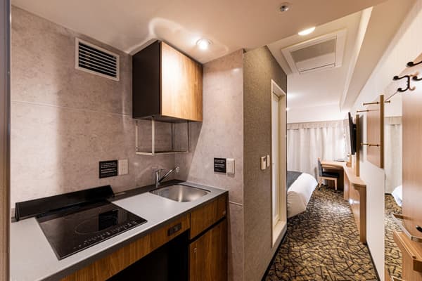 King Bedroom with Mini Kitchen