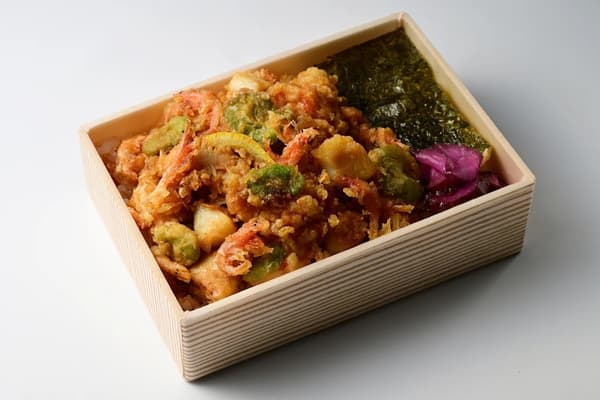 Spring Kakiage Bento