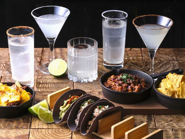 Cocktails at Touzan Bar