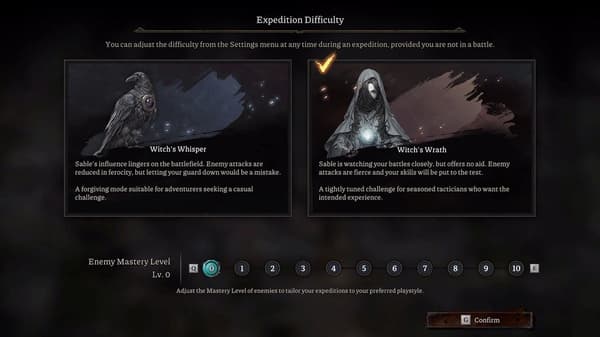 Enemy Mastery Level difficulty system