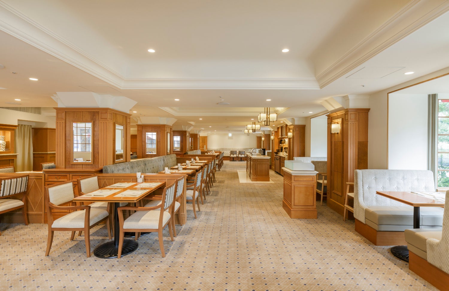 咖啡厅“The Cafe”用餐区