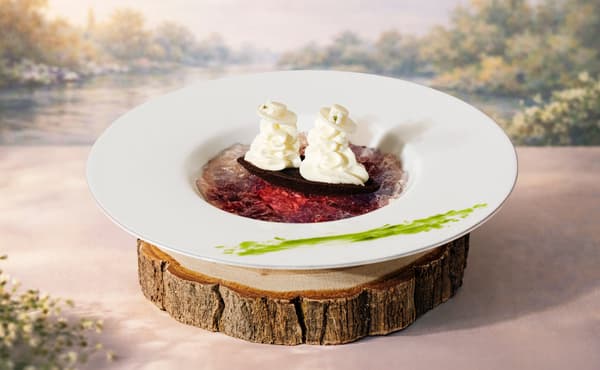 Plato principal de postre