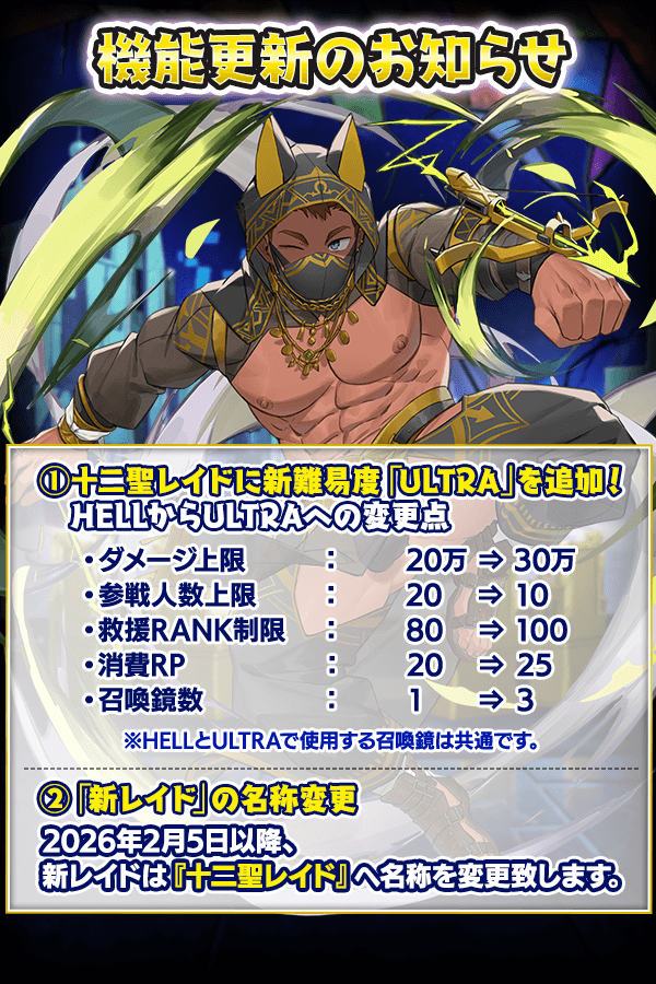 Raid Mission Rewards