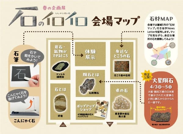 다마 로쿠토 과학관 봄 특별전