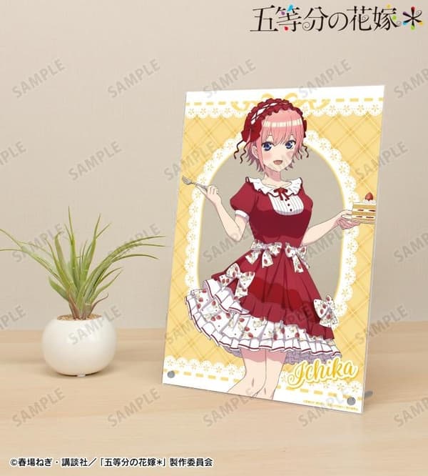 สินค้าชุดเจ้าสาวน้อย* The Quintessential Quintuplets Ver. แผงอะคริลิก A4