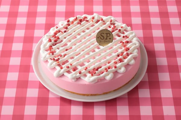 Strawberry Ruby Mousse Cake