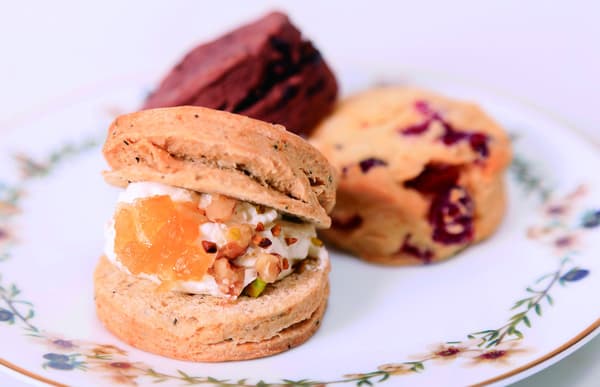 Sándwiches de crema de bollo