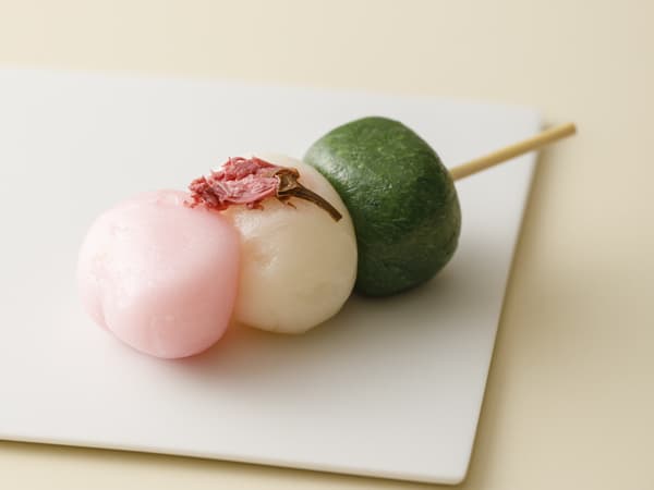 Rice Flour Tricolor Hanami Dango