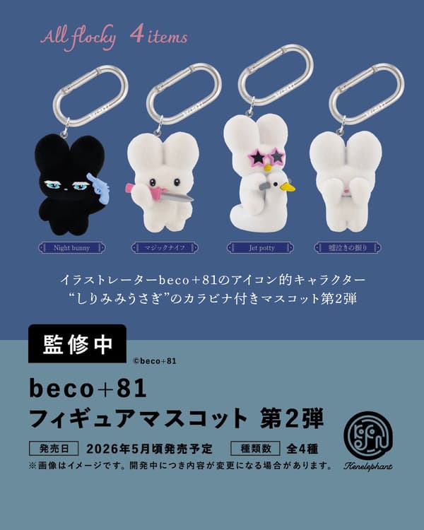 มาสคอตฟิกเกอร์ beco+81 Vol.2