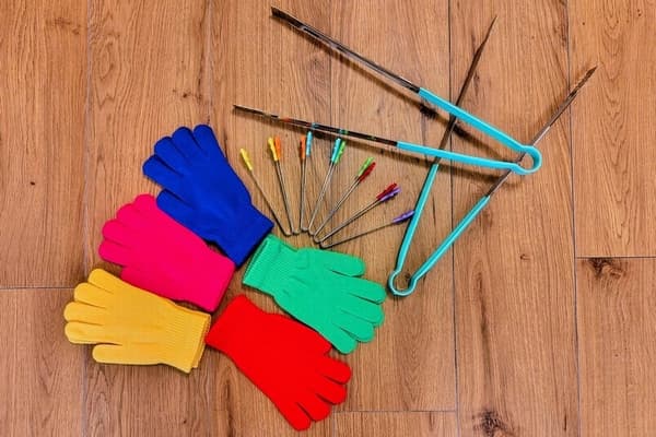 Equipo de limpieza de playa