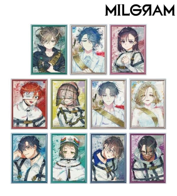 MILGRAM 그런지 CANVAS 아크릴 카드