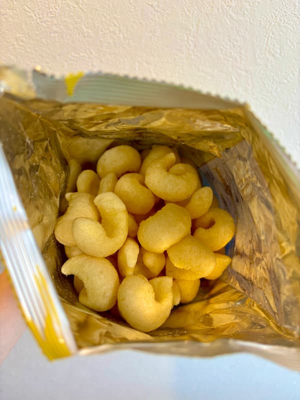 Karl Usu-aji snacks close-up