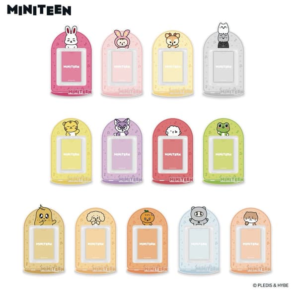 MINITEEN ACRYLIC PHOTO CARD STAND