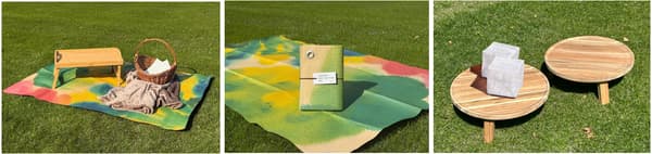 행사장에서 대여할 수 있는 피크닉 세트